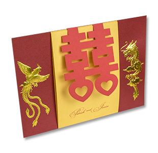 Custom 3D Chinese Dragon Phoenix