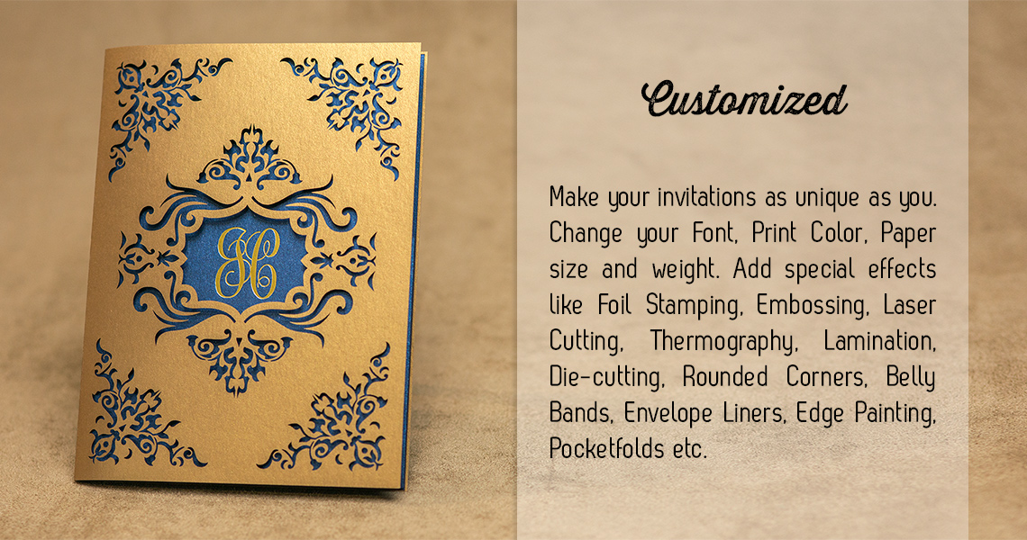 Custom Lasercut Wedding Invitation Manila Philippines